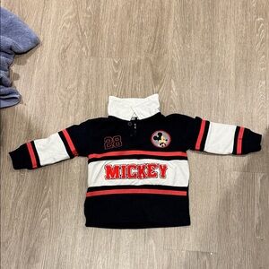 Mouse Black and White Kids Shirt